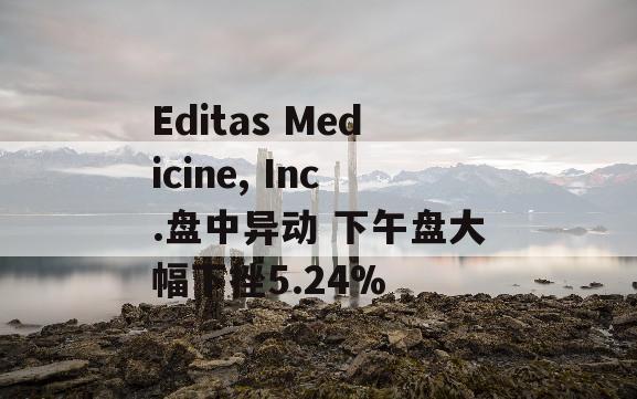 Editas Medicine, Inc.盘中异动 下午盘大幅下挫5.24%